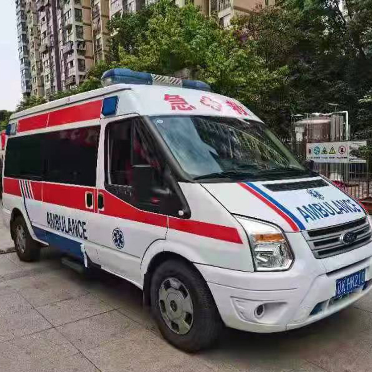 七星关长途救护车护送病人返乡